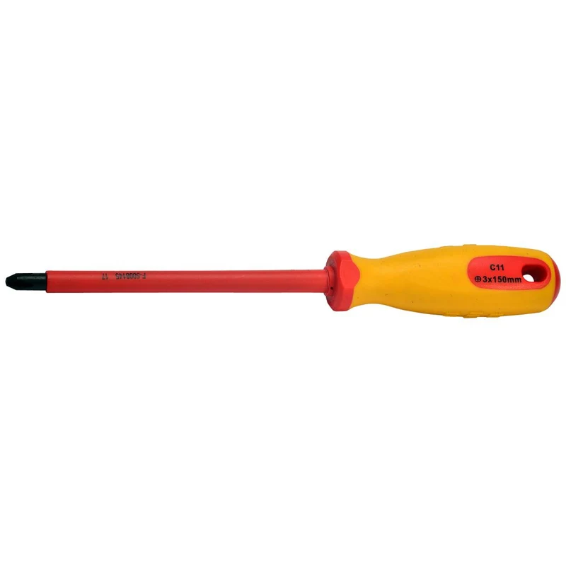SW-Stahl Schraubendreher VDE Kreuz PH3 x 150 mm