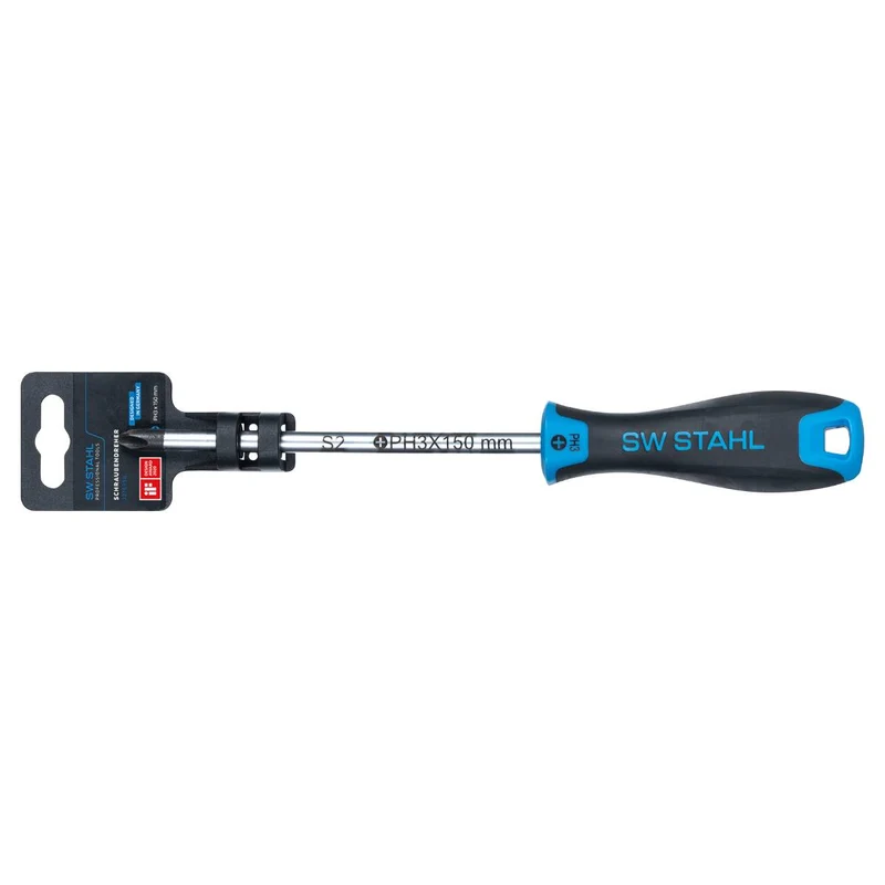 SW-Stahl Schraubendreher Kreuz PH3 x 150 mm