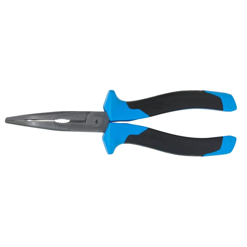 SW-Stahl Spitzzange gebogen 200 mm