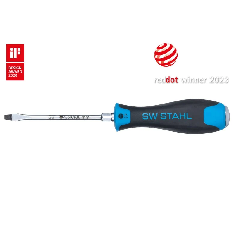 SW-Stahl Schraubendreher schlagfest Schlitz 45 x 100 mm
