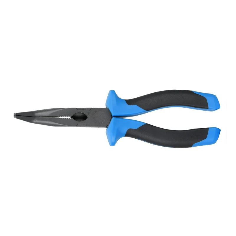 SW-Stahl Spitzzange gebogen 200 mm