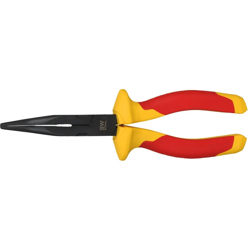 SW-Stahl Spitzzange gebogen 200 mm 1.000 Volt VDE