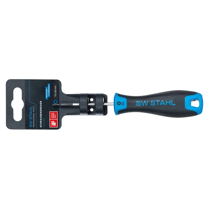 SW-Stahl Schraubendreher T-Profil T6 x 60 mm
