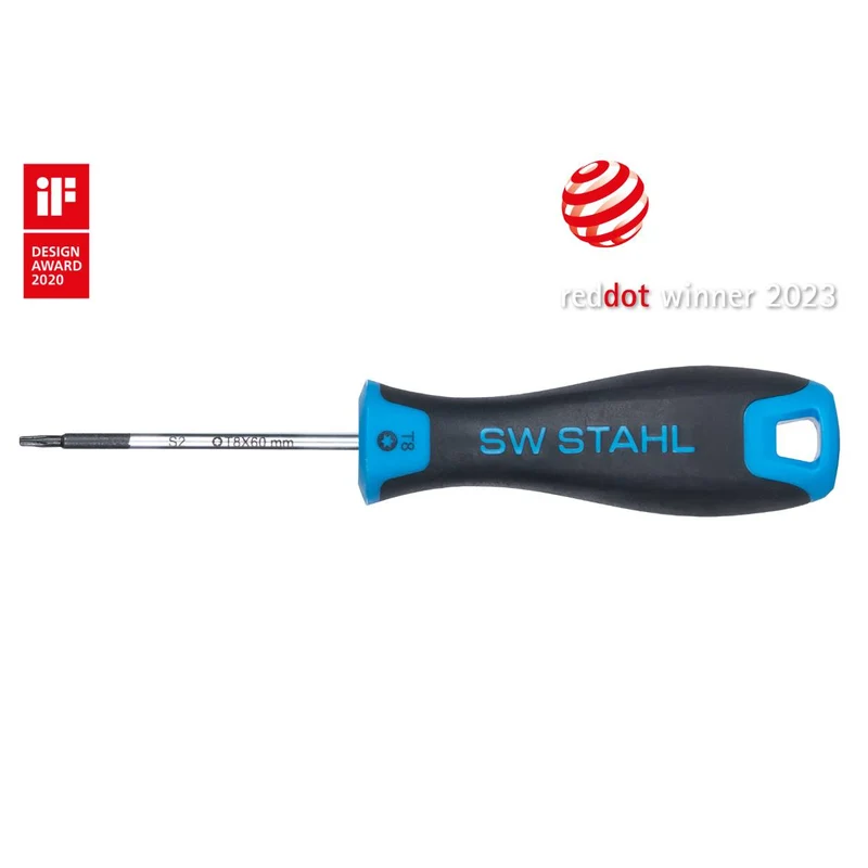SW-Stahl Schraubendreher T-Profil T8 x 60 mm