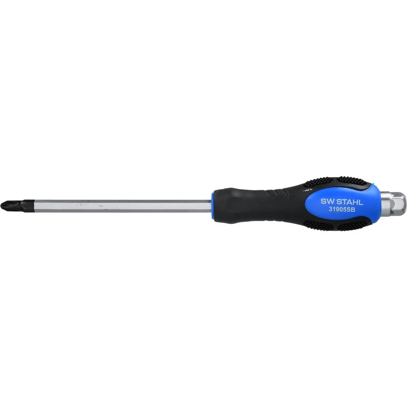 SW-Stahl Schraubendreher schlagfest Kreuz PH3 x 150 mm