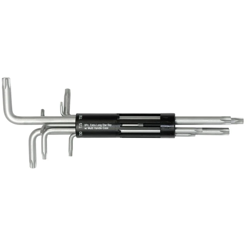SW-Stahl Winkelschlüsselsatz T-Profil T10-T50 8-teilig