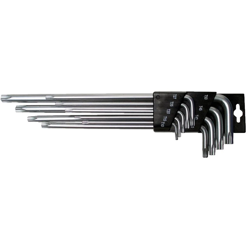 SW-Stahl Winkelschlüsselsatz TPR-Profil T10-T50 9-teilig