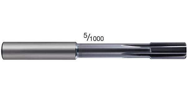 Machine reamers / Ø 12,010 mm / 0,005 / Factory standard. / Solid carbide