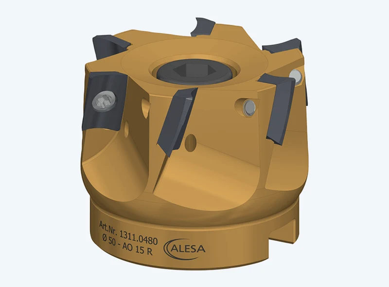 1311 - ALESA TWIST Milling Head AO 15 R 90° / Ø 40 - 80