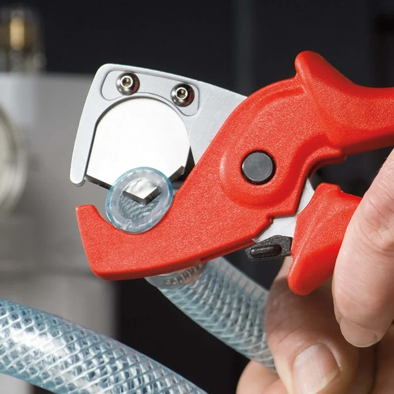 Hose and protective tube cutter KNIPEX
