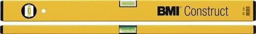 BMI spirit level 689 Construct 120cm Alu.yellow ±1 mm/m BMI