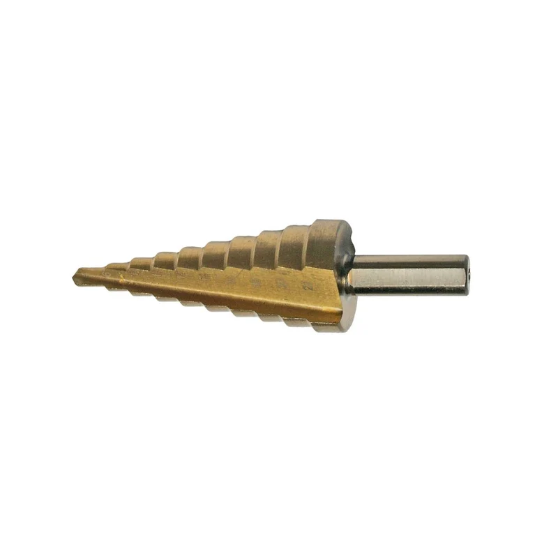 SW-Stahl Stufenbohrer HSS-G TiN 4-22 mm