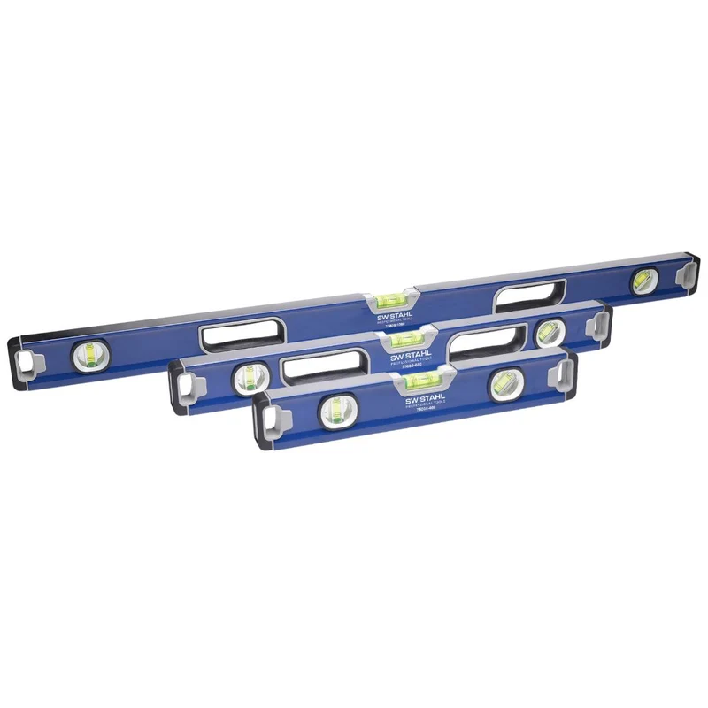 SW-Stahl Wasserwaagensatz magnetisch Aluminium 3-teilig