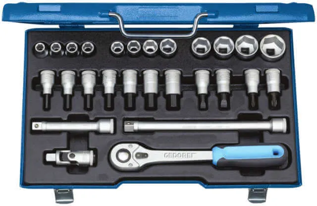 Socket Wrench Set GEDORE, 27-piece