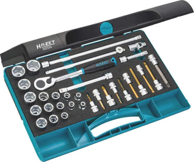 Socket Wrench Set HAZET, 32-piece