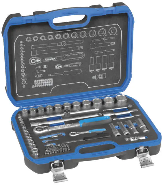 Socket Wrench Set GEDORE, 69-piece