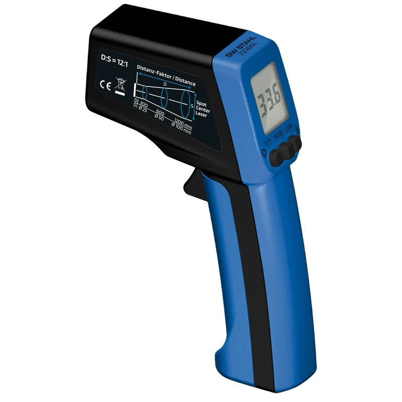 SW-Stahl Thermometer Infrarot digital