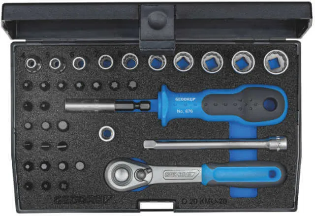 Socket Wrench Set GEDORE, 37-piece