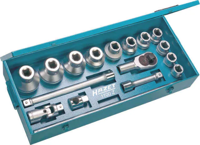 Socket Wrench Set HAZET, 17-piece