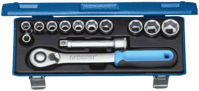 Socket Wrench Set GEDORE, 13-piece