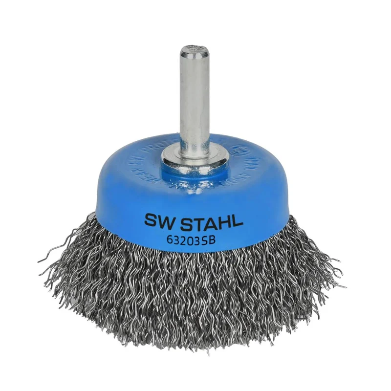 SW-Stahl Topfbürste gewellt ø 50 mm 6 mm
