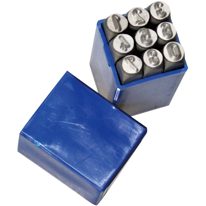 SW-Stahl Schlagzahlen 6 mm 9-teilig