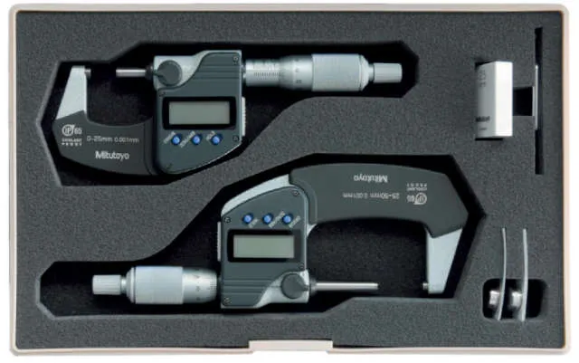 Precision Digital Micrometer MITUTOYO, with data output