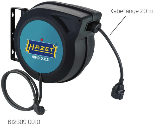 Cable reel HAZET, automatic guide