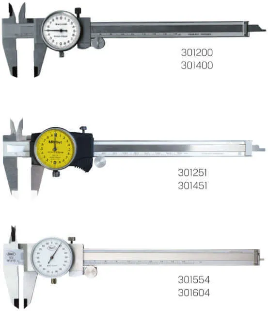 Precision dial caliper MITUTOYO, 505 reading accuracy 0,01 mm
