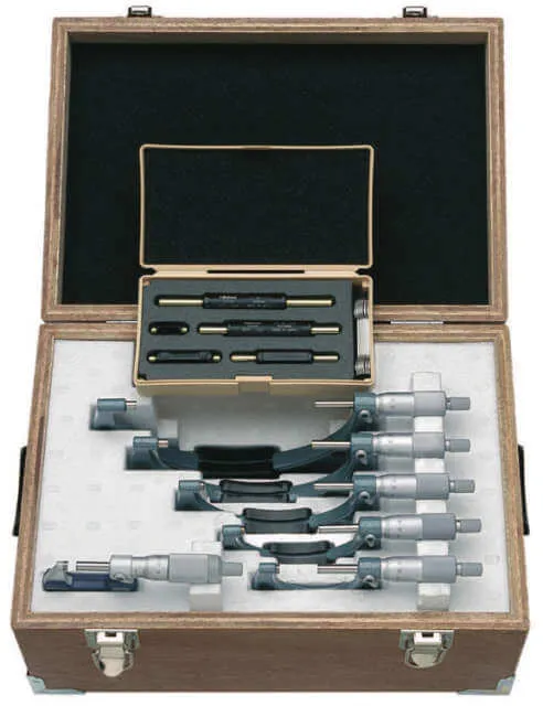 Precision Micrometer Set MITUTOYO, 103 Set