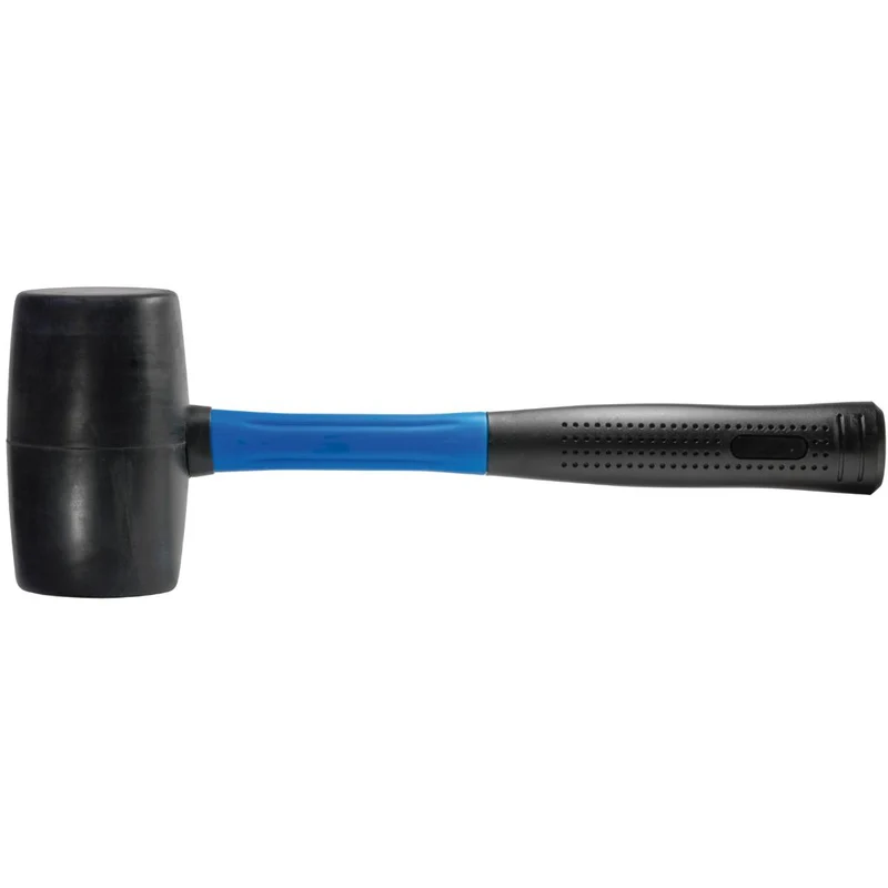 SW-Stahl Gummihammer Fiberglas-Stiel 500 g