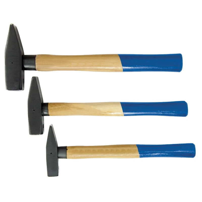 SW-Stahl Schlosserhammersatz mit Stielschutz 3-teilig