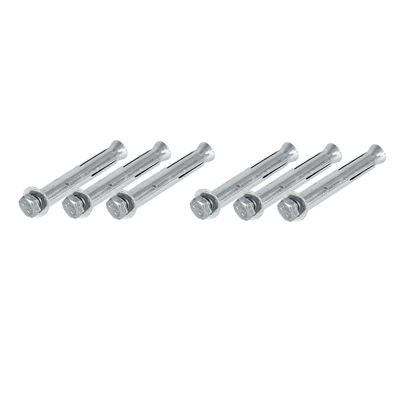 Edelstahl V2A Handlauf 100x4,2 cm Silber inkl. Wandhalterung