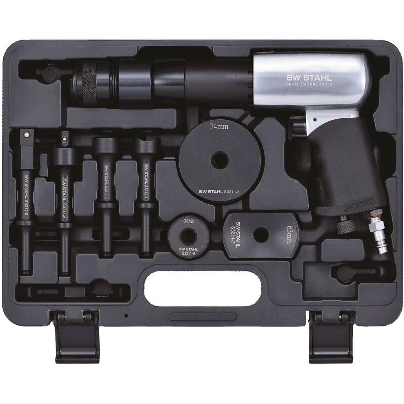 SW-Stahl Vibro-Druckluftmeißel 8-teilig