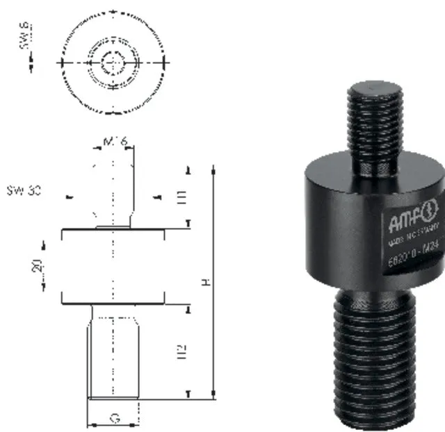 Screw Jack AMF, Thread Adapter