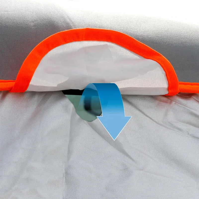 Auto Hagelschutz Abdeckplane für Kleinwagen 320x155x112 cm aus Polyester