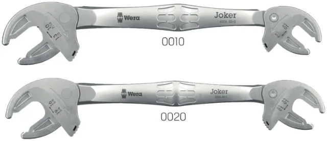 WERA double open-end wrench, self-adjusting, Joker 6006