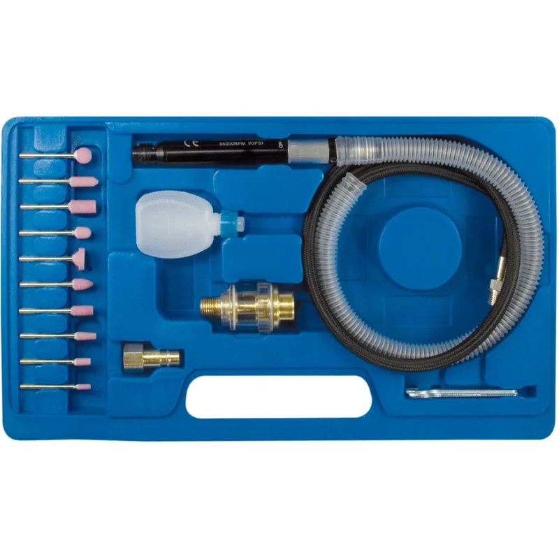SW-Stahl Druckluft-Stabschleifer 1/4" 17-teilig