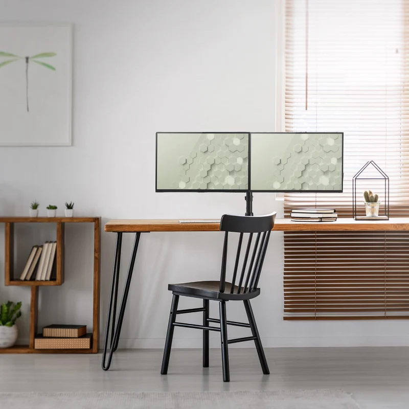 Monitor Halterung für zwei Monitore 13-27 Zoll VESA 75/100 mm