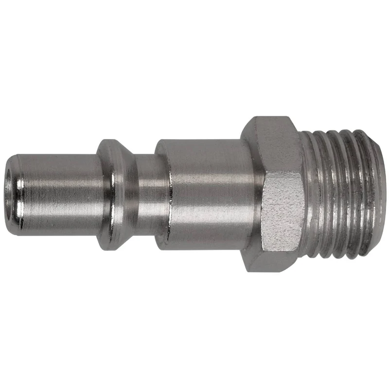 SW-Stahl Druckluft-Stecknippel 1/4" Außengewinde