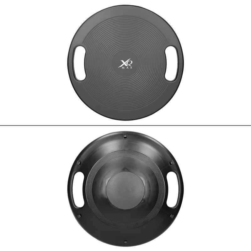 Balance Board für Fitnesstraining Schwarz Ø 40 cm