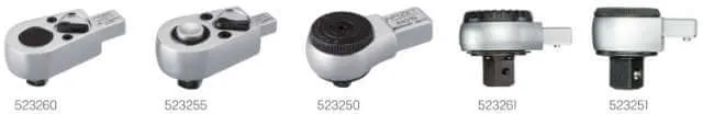 Insertable Reversible Ratchet GEDORE, GEDORE, fine-toothed (72 teeth)