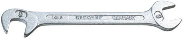 Double open-end wrench GEDORE, short version