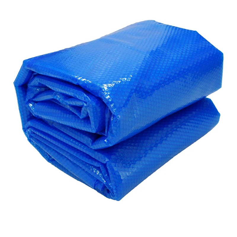 Pool Solarfolie Eckig 3x2 m 400µm Blau aus PE-Folie mit Luftkammern