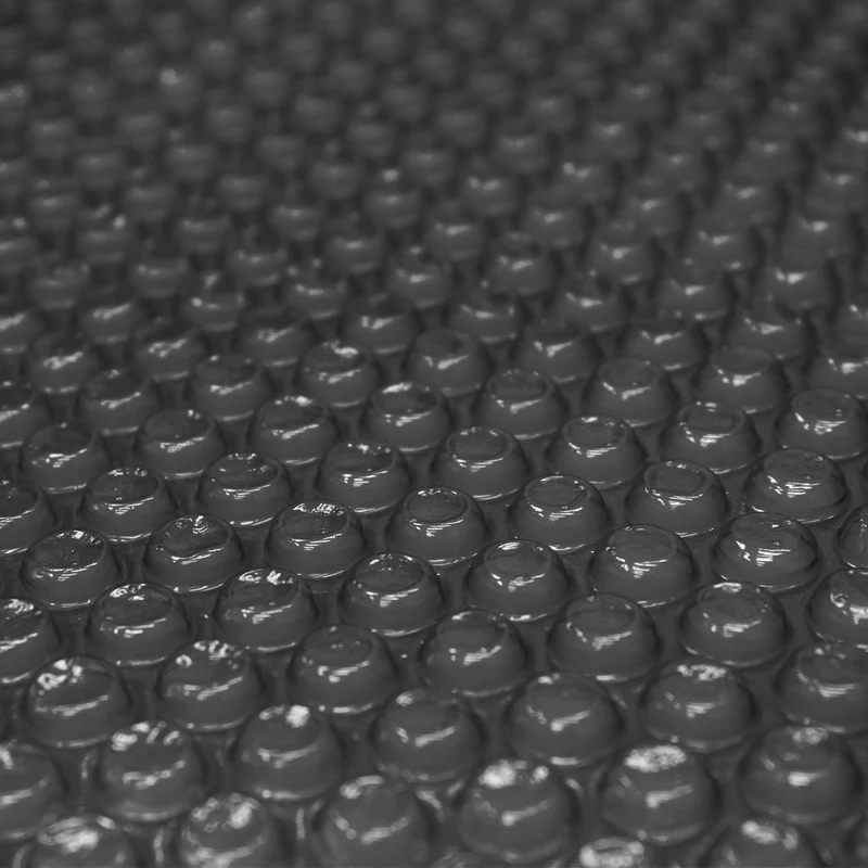 Pool Solarfolie Rund Ø 3 m 140µm Schwarz aus PE-Folie mit Luftkammern
