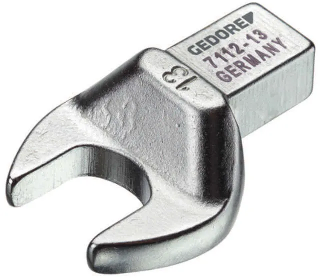 Insert tool GEDORE, insert open-end wrench, insert square 14 × 18 mm