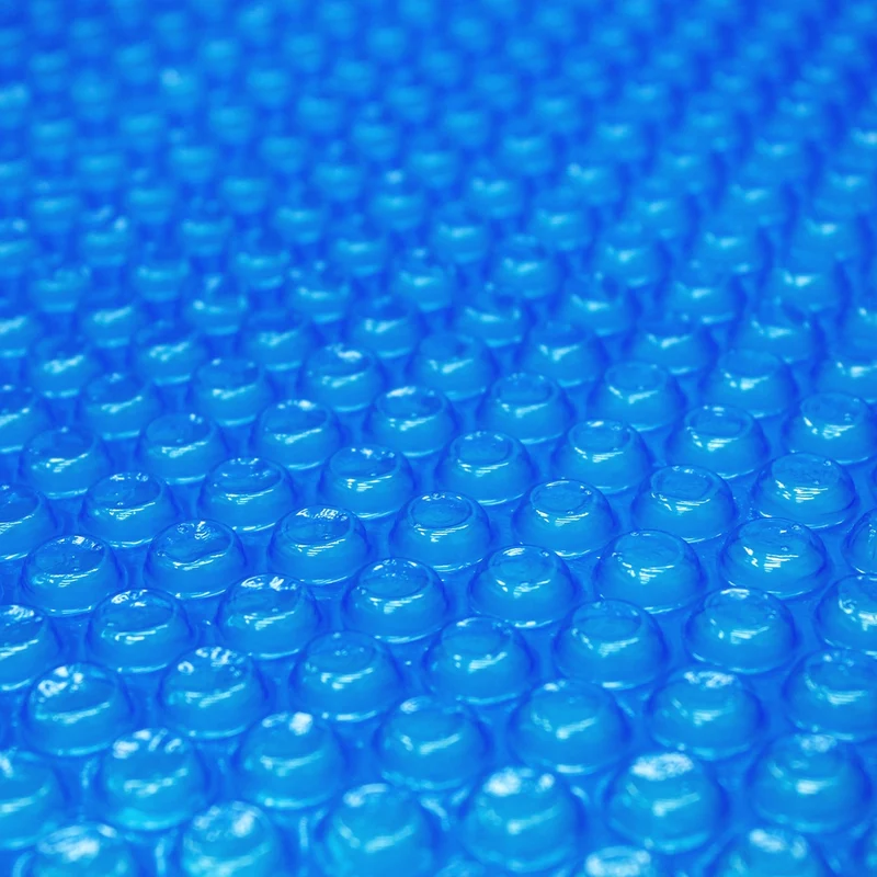 Pool Solarfolie Rund Ø 2,5 m 140µm Blau aus PE-Folie mit Luftkammern
