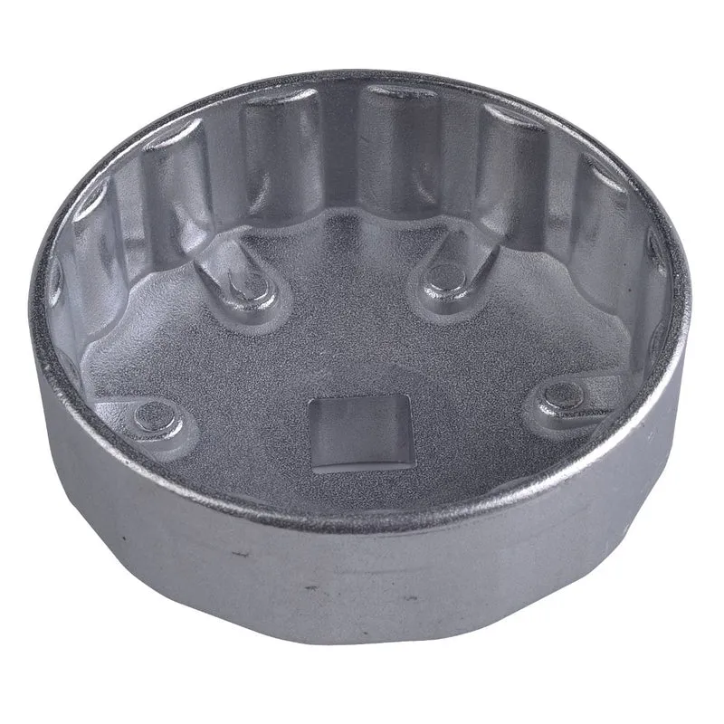 SW-Stahl Ölfilterschlüssel Alu 1/2 Antrieb 74 mm 14 Kanten
