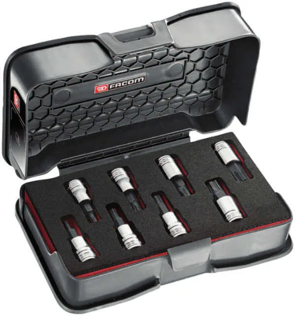 Screwdriver bit set FACOM, OGV® Grip, external hexagon