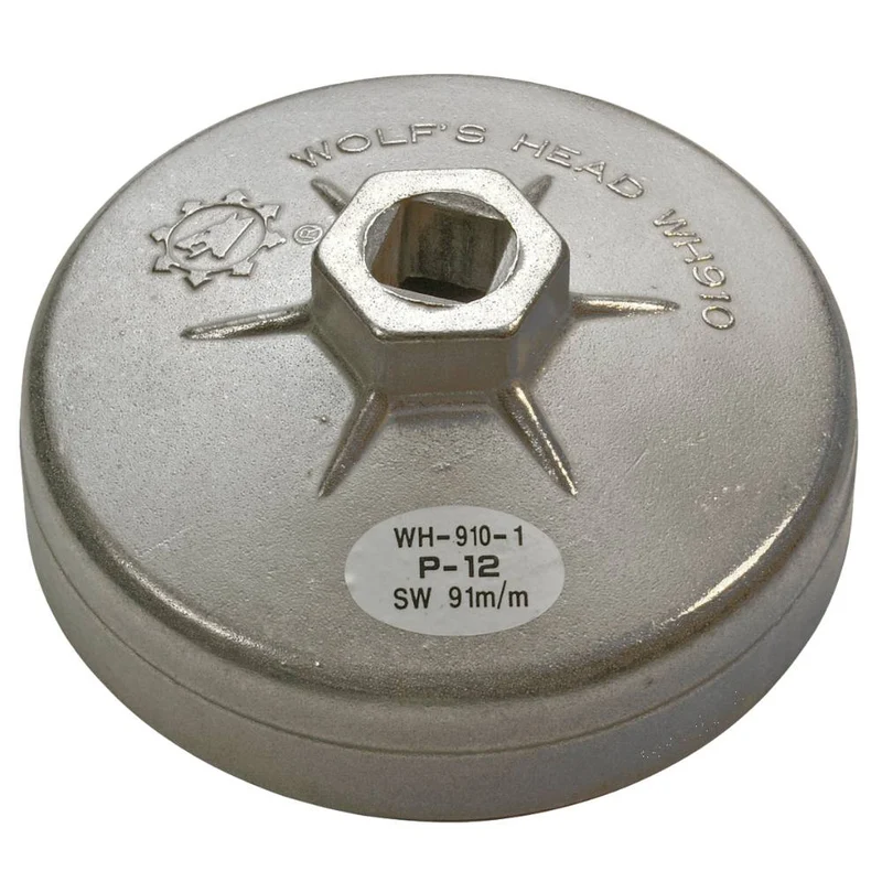 SW-Stahl Ölfilterschlüssel Alu 1/2 Antrieb 91 mm 12 Kanten
